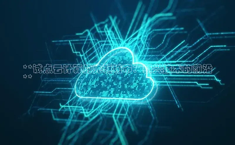 黄金城app最新版下载路畅科技**试点云计算的先驱城市：新兴技术的前沿
**